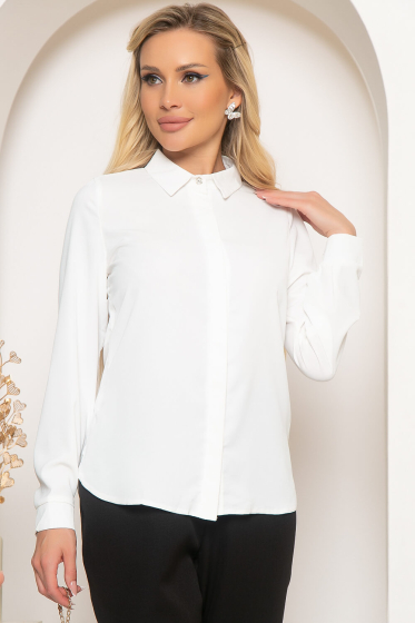 Блуза "Карьеристка" (белая) НЬЮ Б4101